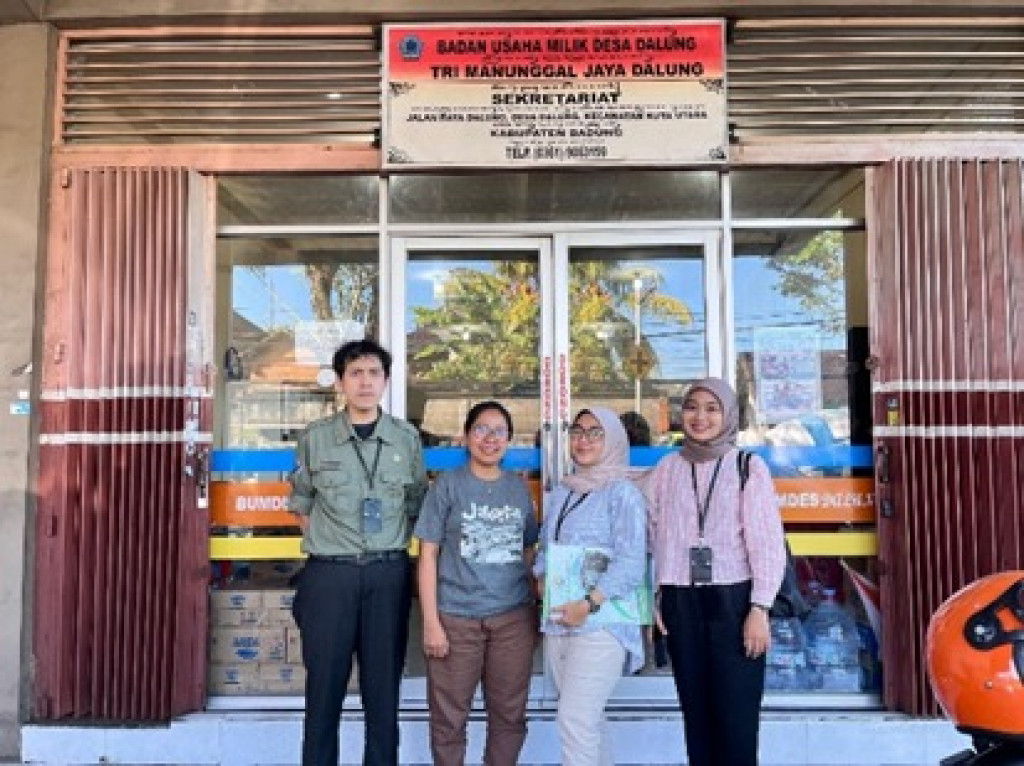 Kunjungan Kerja Kemendes Republik Indonesia di BUM Desa Tri Manunggal Jaya Dalung